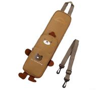 Joli support de batterie étanche avec espace de rangement efficace (W42 motif ours marron)