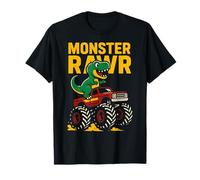 Joli T-Rex Monster Truck Monster Rawr Boys pour enfants T-Shirt