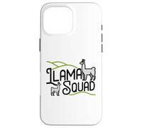 Joli t-Shirt Lama pour Filles Llama Squad Coque pour iPhone 16 Pro Max