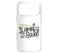 Joli t-Shirt Lama pour Filles Llama Squad Coque pour iPhone 17 Pro Max
