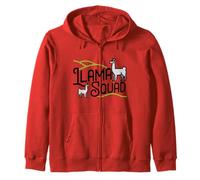 Joli t-Shirt Lama pour Filles Llama Squad Sweat à Capuche