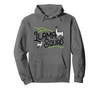 Joli t-Shirt Lama pour Filles Llama Squad Sweat à Capuche