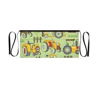 Joli tablier de tracteur pour homme et femme avec trois poches pour une utilisation polyvalente, Joli tracteur mignon, taille unique
