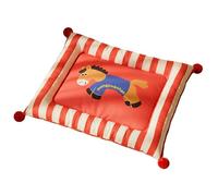 Joli tapis imprimé pour animaux de compagnie avec balle douce, rembourrage en coton PP doux pour chien, confortable et solide, utilisation en intérieur et en extérieur, oreillers en coton pour animaux
