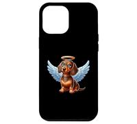 Joli teckel angélique avec ailes Coque pour iPhone 12 Pro Max