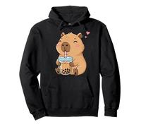 Joli thé à Bulles Capybara Kawaii Anime Capybara pour Enfants Sweat à Capuche