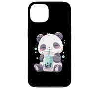 Joli thé Neko Panda Boba Tea Kawaii Anime Bubble Tea Panda Coque pour iPhone 13
