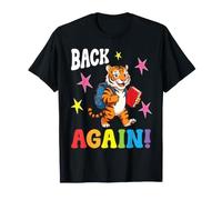 Joli Tigre étudiant Professeur Retour à l'école Bienvenue T-Shirt