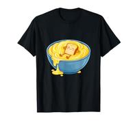 Joli Toast au Fromage Relaxant dans Un Bol de Fromage fondu T-Shirt