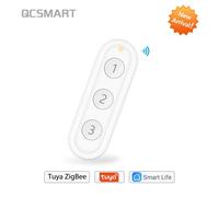 Joli Tuya Smart Life 3.0 Zigéquation Silver Eu Pour Rideau,Écran Solaire,Auvent,Stores,Volets,Google Home,Commande Vocale Alexa - Type Zigbee Remote