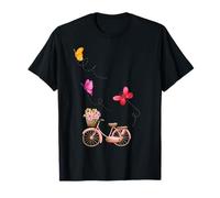 Joli vélo Aquarelle avec Papillon pour t-Shirt T-Shirt