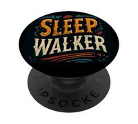 Joli vêtement de Marche pour Dormir Longtemps PopSockets PopGrip Adhésif