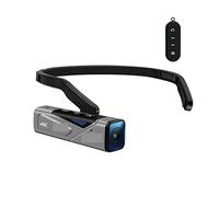 JOLIANE Caméra vidéo Vlog caméscope Portable monté sur la tête 4K Mini FPV Digital Camara(64GB,EP7 with Remote)