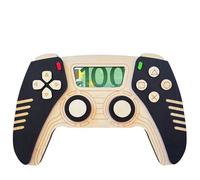 JoliCoon Cadeau d’Argent Gamer, idée PS5, Accessoires Gaming | Quatre couches de bois, jusqu’à 3 billets ou cartes-cadeaux, étui pliant en papier kraft, verso inscriptible
