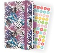 Jolie Agenda Semainier 2024, Violet Jungle Fever, 9,5 X 15 Cm, Couverture Rigide, 174 Pages, Pourpre, Baie, Bleu