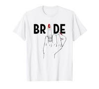 Jolie bague de mariage pour lune de miel, enterrement de vie de jeune fille T-Shirt