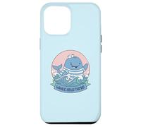 Jolie Baleine Hello There Sea Animal Fan Ocean Funny Pun Coque pour iPhone 12 Pro Max