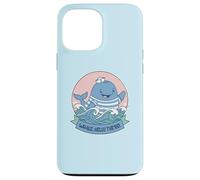 Jolie Baleine Hello There Sea Animal Fan Ocean Funny Pun Coque pour iPhone 13 Pro Max