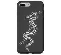 Jolie Balle Serpent Python pour Mamans Reptiles Anthracite Coque pour iPhone 7 Plus/8 Plus