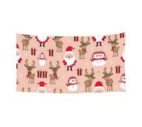 Jolie bannière de fête de Noël imprimée en plein air, adaptée pour les fêtes d'Halloween, décoration à suspendre pour une utilisation en intérieur et en extérieur