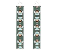 Jolie bannière de fête de remise de diplôme avec petit ange - Une bannière polyvalente pour une utilisation en intérieur et en extérieur, parfaite pour une variété de célébrations de remise de diplôme