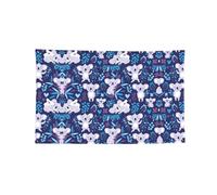 Jolie bannière décorative à quatre trous avec imprimé koala - Pour intérieur et extérieur - Décoration de drapeaux amusants - Cadeau idéal