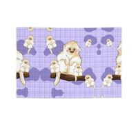 Jolie bannière festive de singe doré créant une atmosphère de 119,4 x 180,3 cm pour Noël, fêtes nocturnes, réunions entre amis