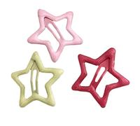 Jolie barrette à cheveux en forme d'étoile en métal pour queue de cheval, épingles à cheveux pour adolescents, enfants, festivals, barrettes à cheveux pour la vie quotidienne, grandes barrettes à