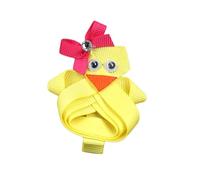 Jolie barrette à cheveux sur le thème de Pâques avec poulet/lapins - Pour le printemps, les vacances, le quotidien