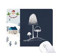 jolie bd champignon illustration cadeau de noël maison tapis de souris