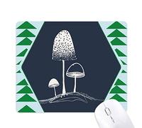 jolie bd champignon illustration tapis de souris green pine tree tapis en caoutchouc