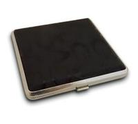 Jolie boite à cigarette noire à motif Multi G