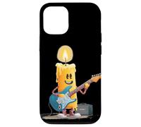 Jolie Bougie avec Guitare électrique pour garçons et Filles Coque pour iPhone 12/12 Pro