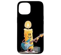 Jolie Bougie avec Guitare électrique pour garçons et Filles Coque pour iPhone 15