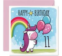 Jolie carte d'anniversaire 11 ans, Sprinkle of Magic