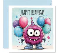 Jolie carte d'anniversaire amusante