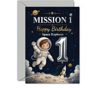 Jolie carte d'anniversaire pour un 1er anniversaire