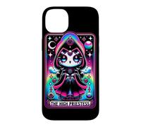 Jolie Carte de Tarot Gothique Pastel sorcière Art Occulte Coque pour iPhone 14 Plus
