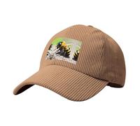Jolie casquette de baseball en velours côtelé Little Bee, même style pour homme et femme, un bon choix pour la photographie de voyage, kaki, taille unique