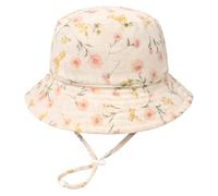 Jolie Casquette de pêcheur pour bébé avec, Pin Flower XS