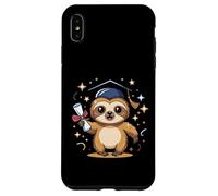 Jolie Casquette et diplôme de Fin d'études de Paresseux Coque pour iPhone XS Max