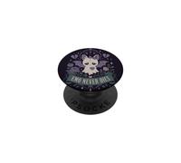 Jolie Chauve-Souris Gothique en Forme de cœur brisé Pastel PopSockets PopGrip Adhésif