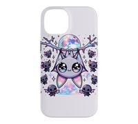 Jolie Chauve-Souris Pastel, Lune, Kawaii, Gothique, Halloween Coque pour iPhone 14