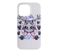 Jolie Chauve-Souris Pastel, Lune, Kawaii, Gothique, Halloween Coque pour iPhone 14 Pro Max