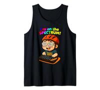Jolie Chemise rétro pour autisme - I'm on The Spectrum! Débardeur
