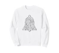 Jolie Cloche de Noël pour Les Amateurs de Noël Sweatshirt