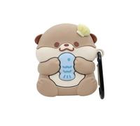 Jolie Coque Kawaii pour AirPods 4, Coque Compatible avec AirPod 4e génération 2024, Coque de Protection Antichoc pour AirPods 4 génération, Accessoires Porte-clés pour Filles et Femmes