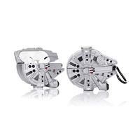 Jolie Coque pour écouteurs AirPods Pro 2e/1ère génération (2023/2022/2019) avec Porte-clés, Motif Peau de Dessin animé Suublg 3D en Silicone, Coque de Chargement Antichoc pour garçons et Filles