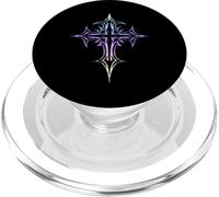 Jolie Croix Gothique Y2K Esthétique Emo Goth PopSockets PopGrip pour MagSafe