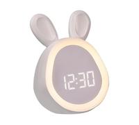 Jolie d'alarme - horloges pour pour Les Chambres - Horloge Lumineuse pour Tout-Petit, réveil numérique, Charge USB pour Chambre, Chevet, Bureau